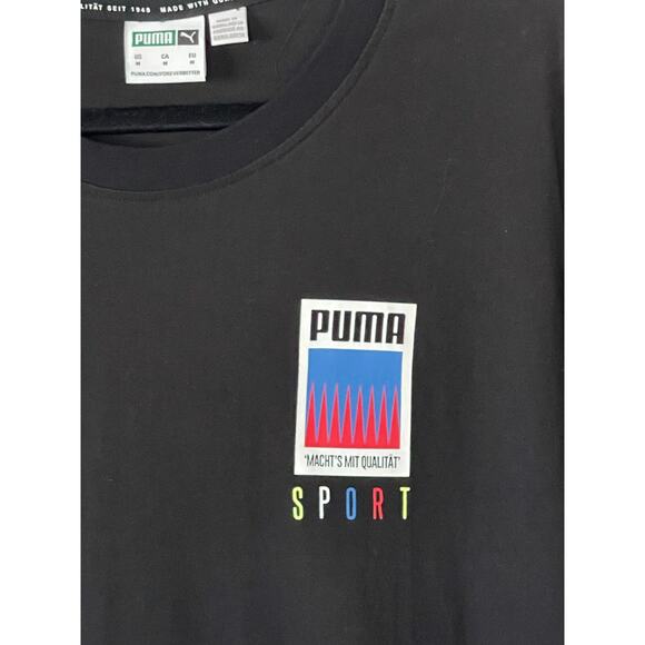MENS PUMA SPORT GRAPHIC TEE MEDIUM - Picture 5 of 5